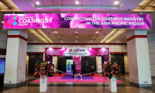 Estande de matérias-primas e tecnologias de pintura na Pacific Coatings Show 2027