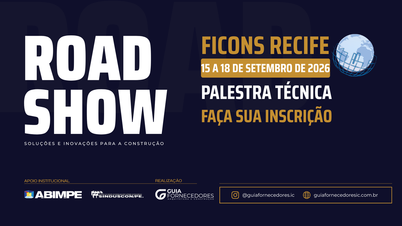 Road Show na FICONS 2026