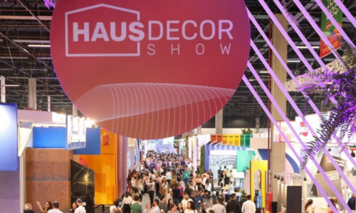 Área de exposição de design e tecnologia integrada na Haus Decor Show 2027
