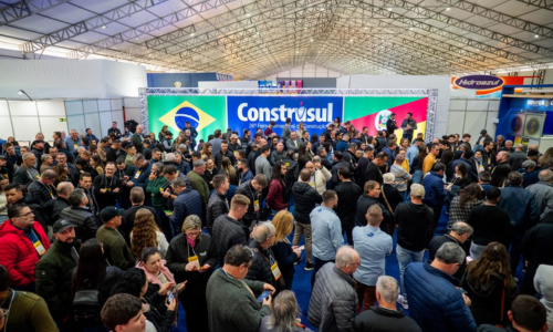 Feira Construsul projeta