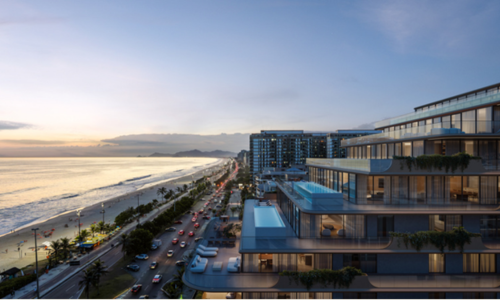 ATTO Design By Pininfarina com unidades a R$ 62 mil o m² reposicionando a Barra da Tijuca como endereço de alto luxo no Rio de Janeiro — Foto: Divulgação / ARKT