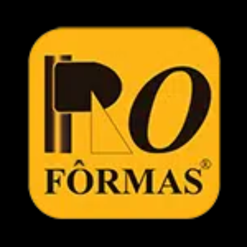 Logotipo oficial da Ro Formas Sistemas Construtivos.